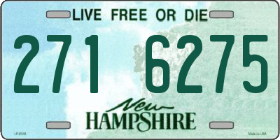 NH license plate 2716275