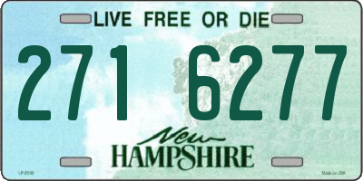 NH license plate 2716277
