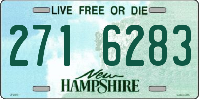 NH license plate 2716283