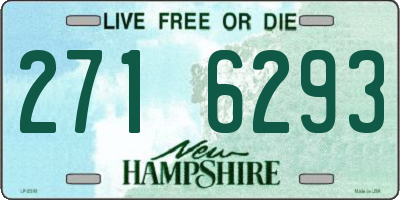 NH license plate 2716293