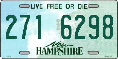 NH license plate 2716298