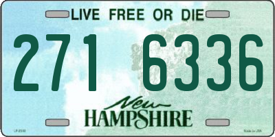 NH license plate 2716336