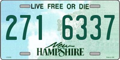 NH license plate 2716337