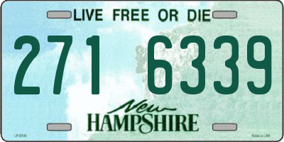 NH license plate 2716339