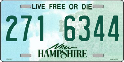 NH license plate 2716344