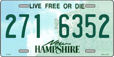 NH license plate 2716352