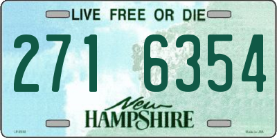 NH license plate 2716354