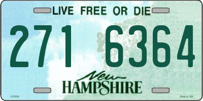 NH license plate 2716364