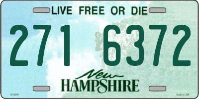 NH license plate 2716372