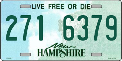 NH license plate 2716379