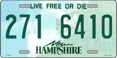 NH license plate 2716410
