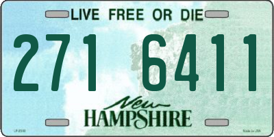 NH license plate 2716411
