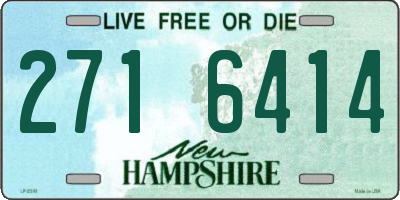 NH license plate 2716414
