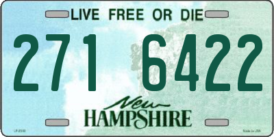 NH license plate 2716422