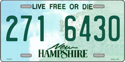 NH license plate 2716430