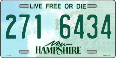 NH license plate 2716434
