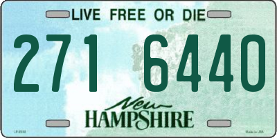NH license plate 2716440