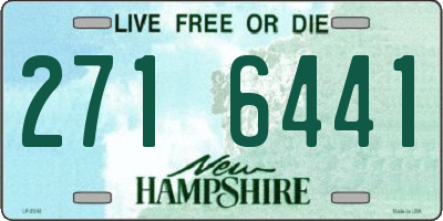 NH license plate 2716441