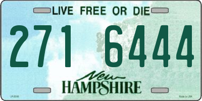 NH license plate 2716444