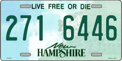 NH license plate 2716446