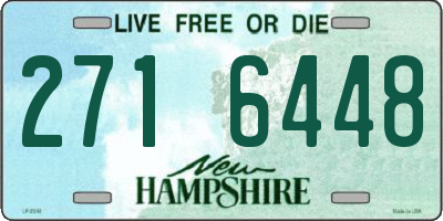 NH license plate 2716448