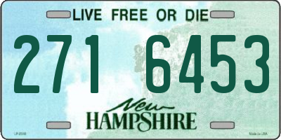 NH license plate 2716453