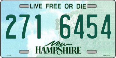 NH license plate 2716454