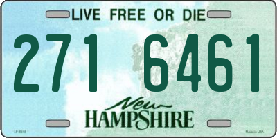 NH license plate 2716461