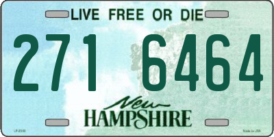 NH license plate 2716464