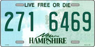 NH license plate 2716469