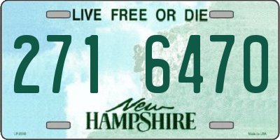 NH license plate 2716470