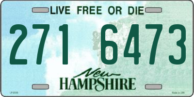 NH license plate 2716473