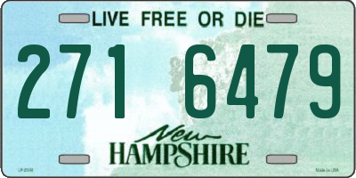 NH license plate 2716479