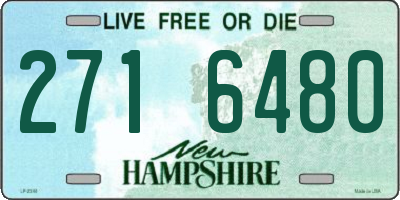 NH license plate 2716480