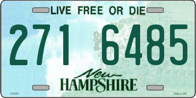 NH license plate 2716485