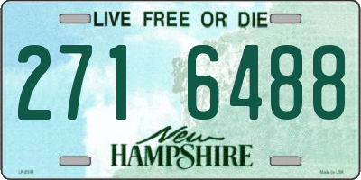 NH license plate 2716488