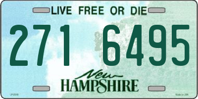 NH license plate 2716495