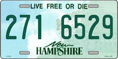 NH license plate 2716529