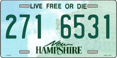 NH license plate 2716531
