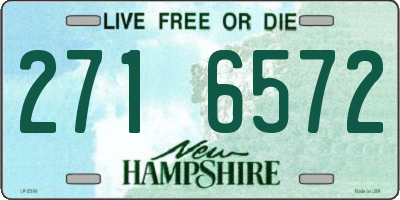 NH license plate 2716572