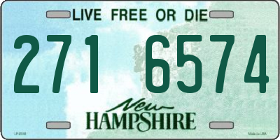 NH license plate 2716574