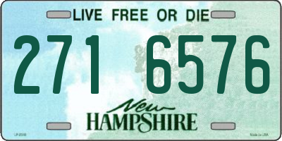 NH license plate 2716576