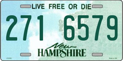 NH license plate 2716579