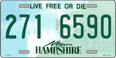 NH license plate 2716590