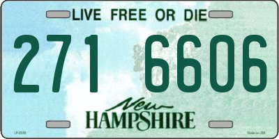 NH license plate 2716606
