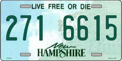 NH license plate 2716615