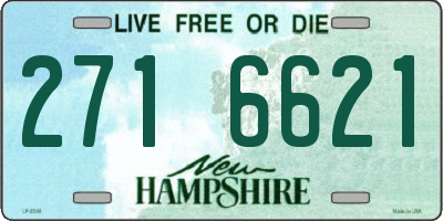 NH license plate 2716621
