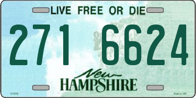 NH license plate 2716624