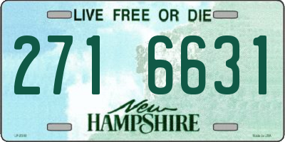 NH license plate 2716631