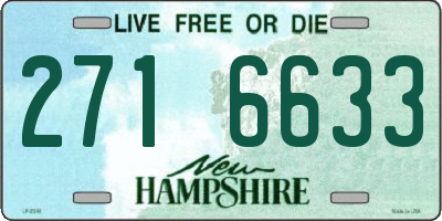 NH license plate 2716633